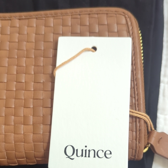 Quince Brown Woven Wallet - Picture 10 of 10